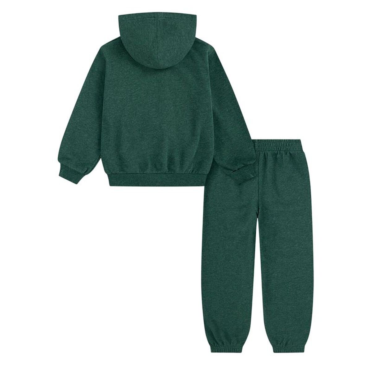 Sportoutfit voor kinderen Converse Cnvb Heritage Ft Full Zip Set Olijf 2 Onderdelen