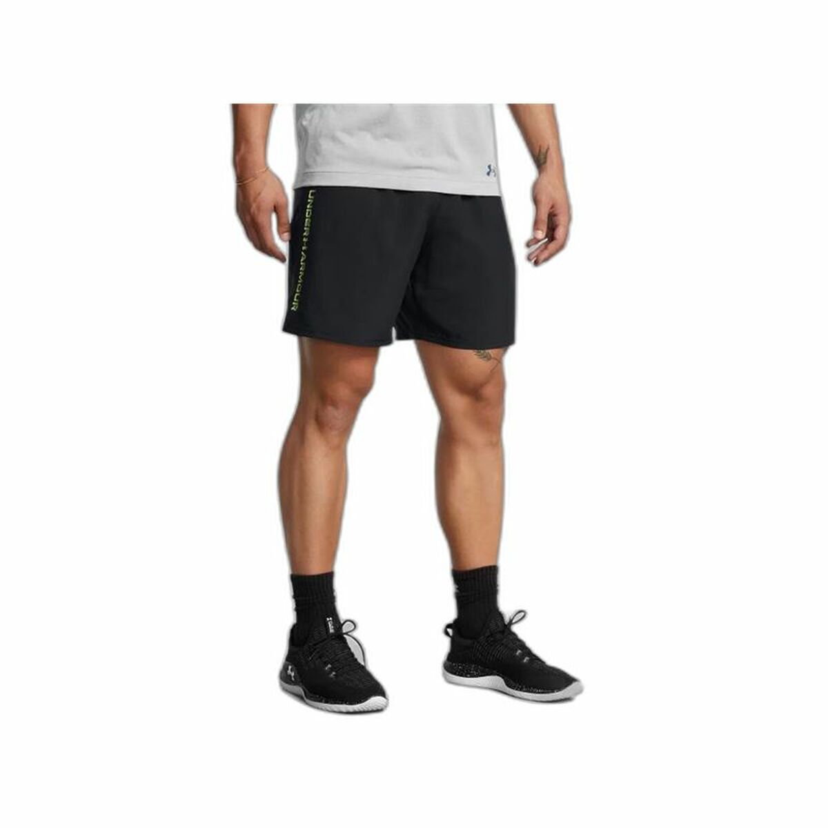 Men’s Sports Shorts Under Armour Wordmark Black