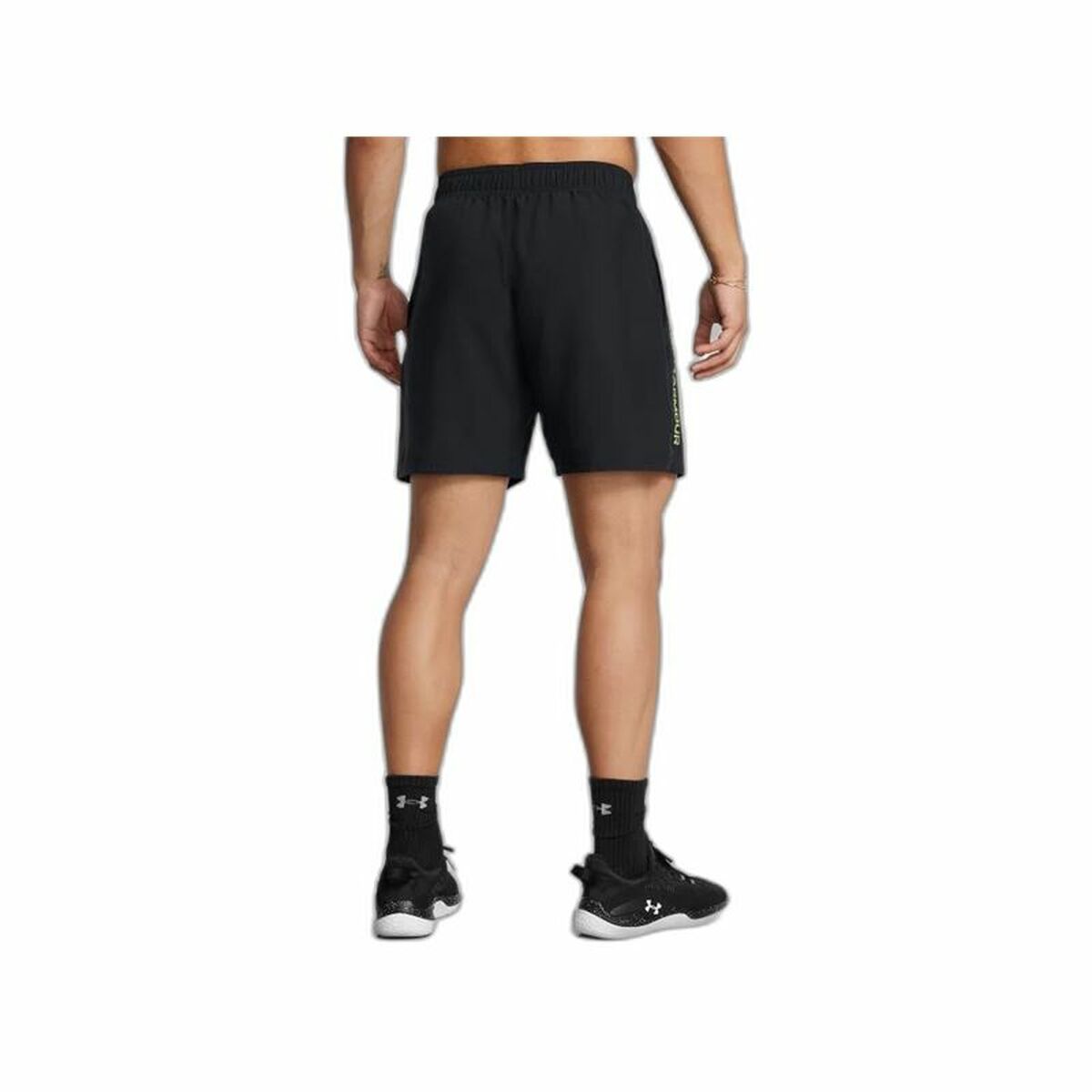 Men’s Sports Shorts Under Armour Wordmark Black