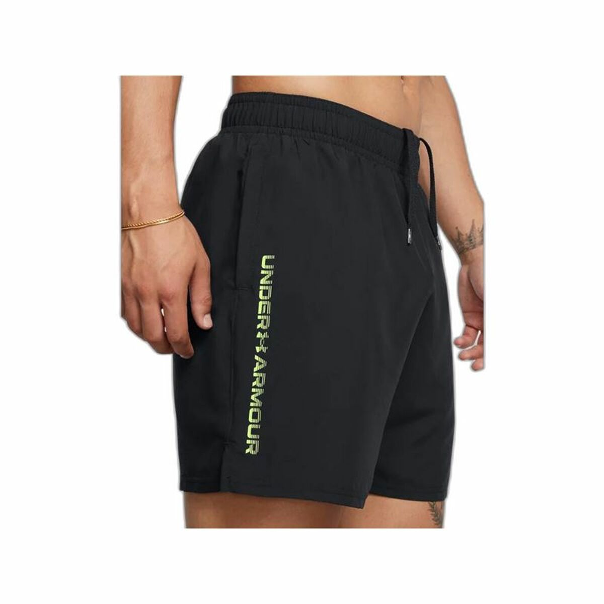 Men’s Sports Shorts Under Armour Wordmark Black