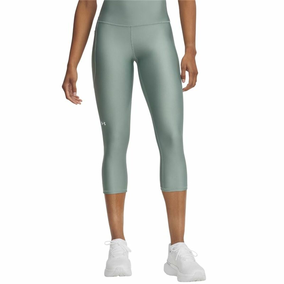 Leggings de Sport pour Femmes Under Armour Tech Hi Capri Eau