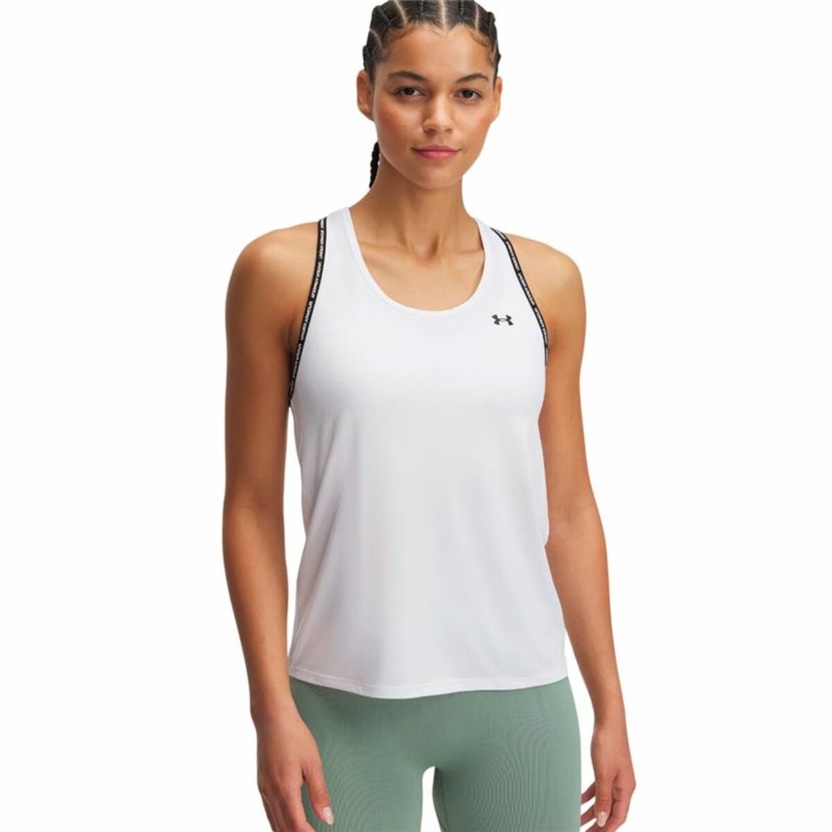 Débardeur Femme Under Armour Tech Blanc (S)