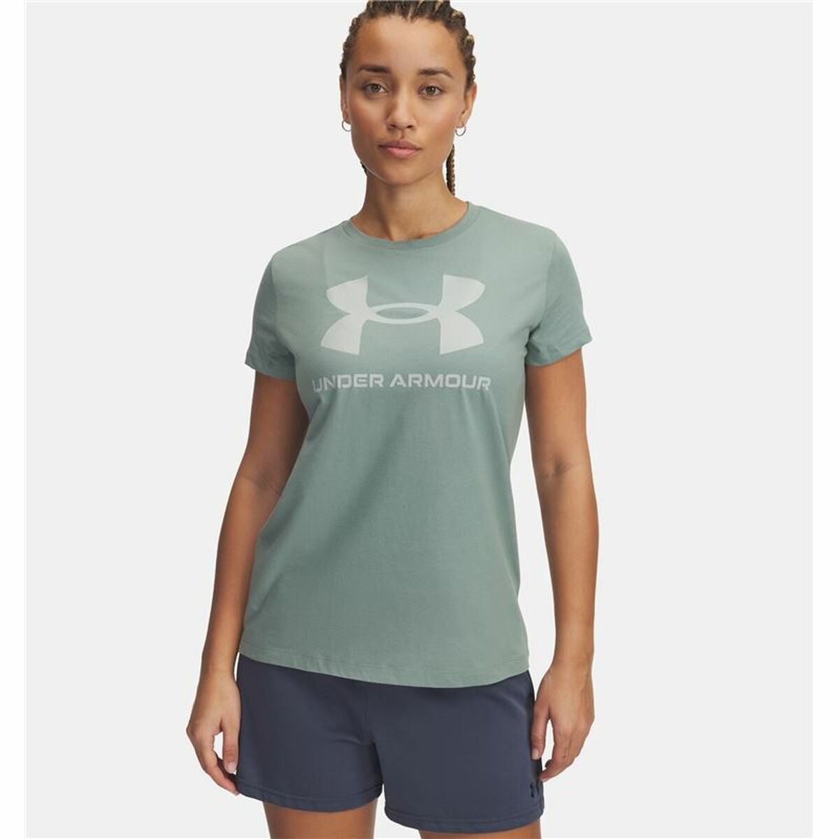 Image secondaire de T-shirt à manches courtes femme Under Armour Bleu