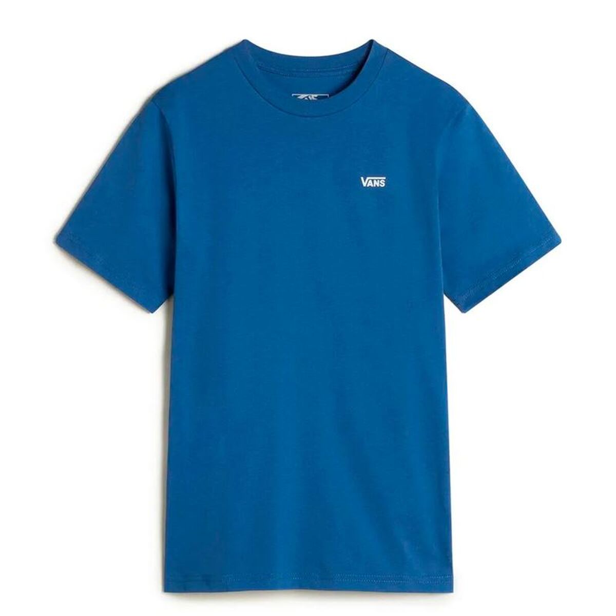 T-Shirt met Korte Mouwen voor kinderen Vans Left Chest True Blauw Marineblauw