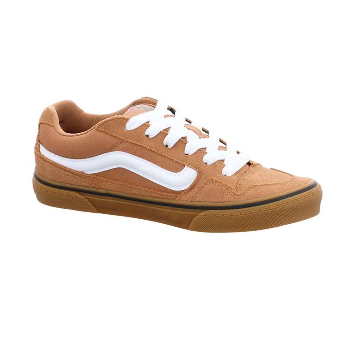 Casual Herensneakers Vans Caldrone Sudm Lichtbruin
