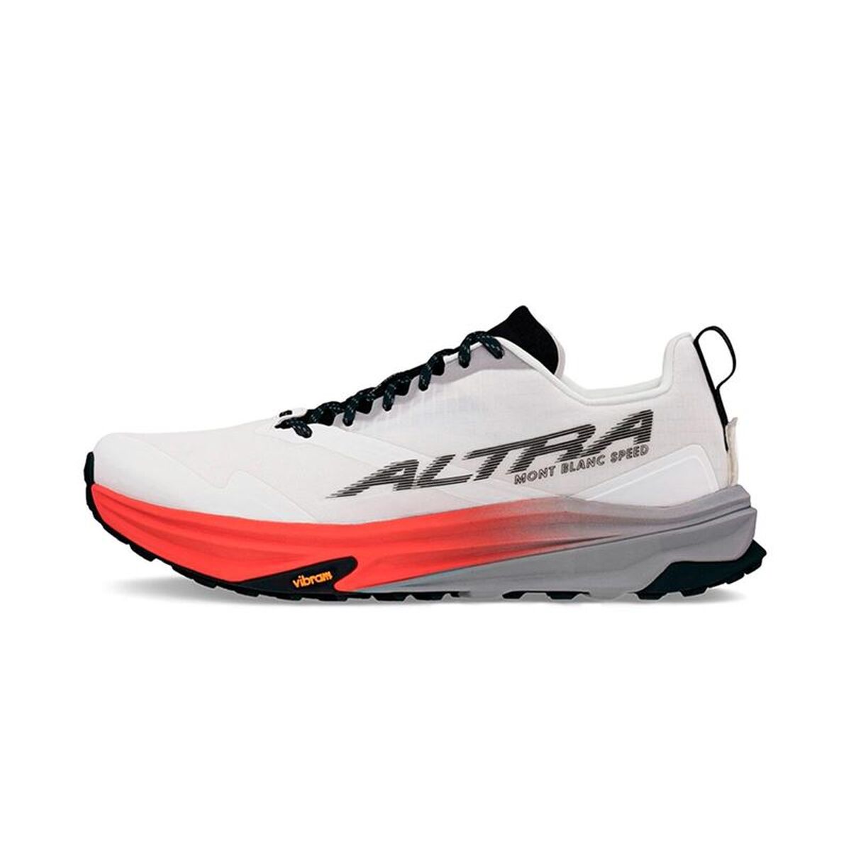 Heren trail hardloopschoenen (berglopen) Altra Mont Blanc Speed Lichtgrijs