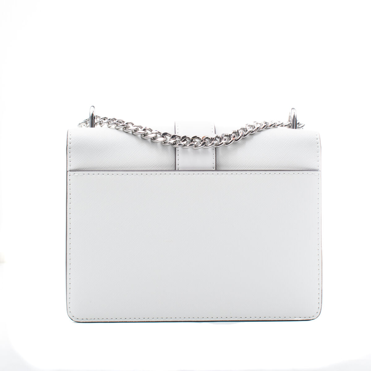 Image secondaire de Sac à Bandoulière Michael Kors Greenwich Blanc 20 x 18 x 6 cm