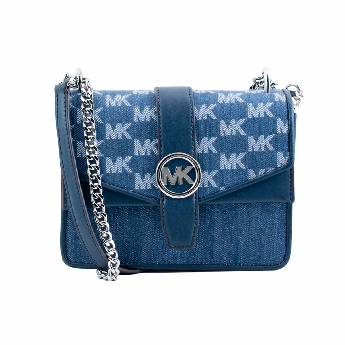Schoudertas Michael Kors GREENWICH Blauw 21 x 15 x 8 cm