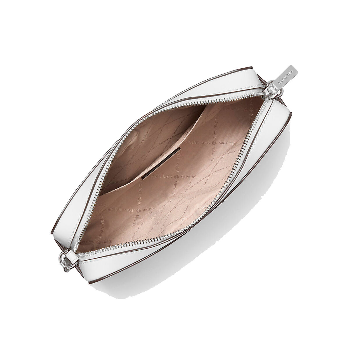 Torba na ramię Michael Kors 35T5STTC3Y-OPTIC-WHITE Biały 24 x 16 x 5 cm