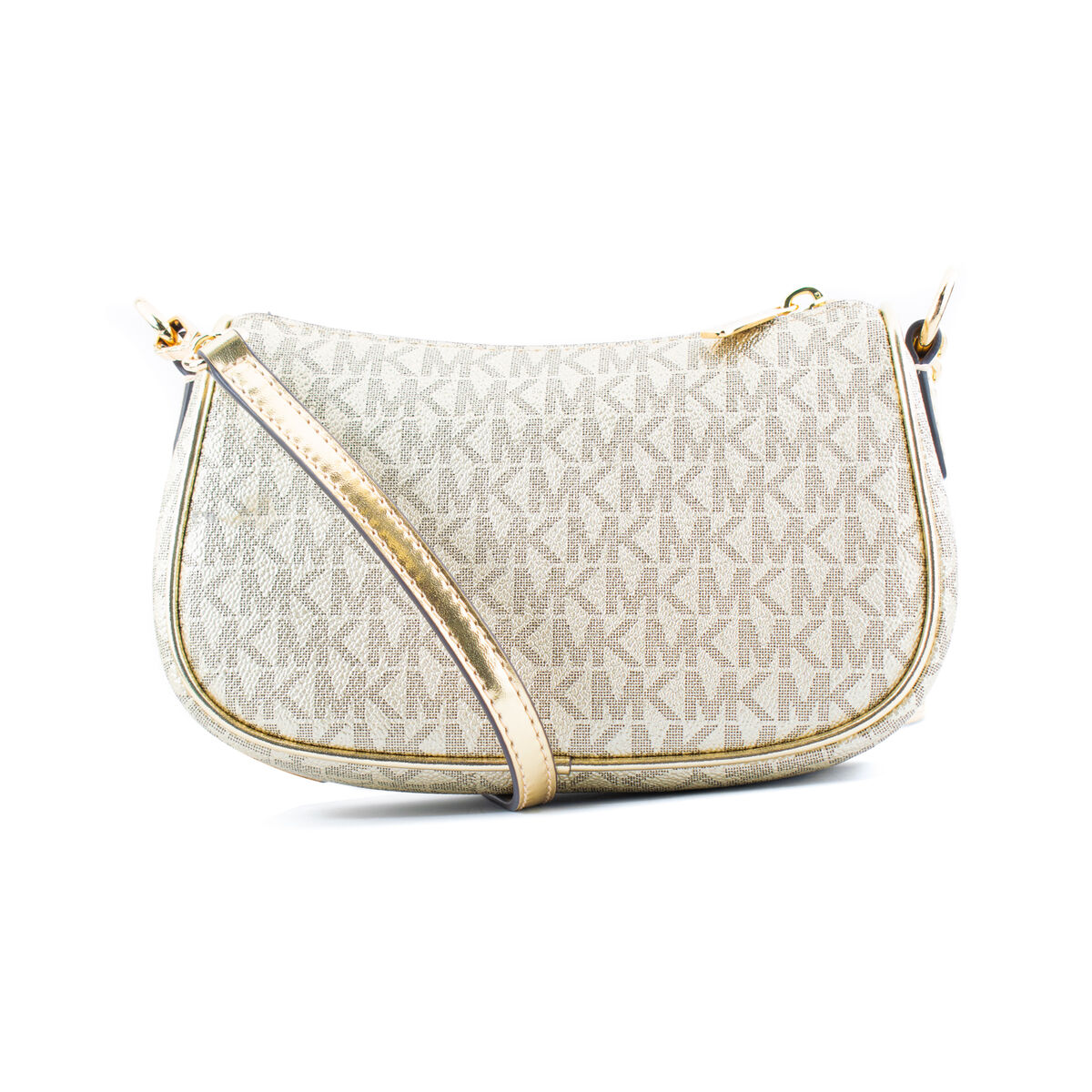 Schoudertas Michael Kors Carmela Gouden 20 x 12 x 7 cm