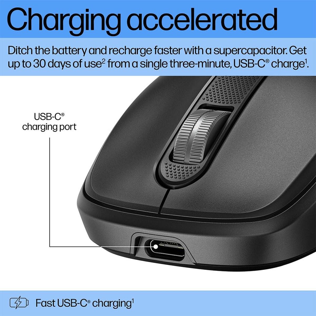 Image de Wall Charger HP 9C2F7AA Black 4000 dpi
