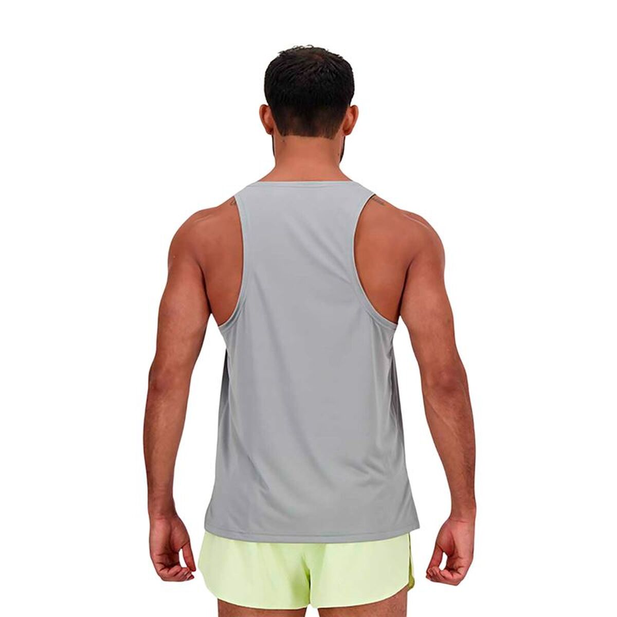 Tank Top Heren New Balance Sport Essentials Singlet Grijs