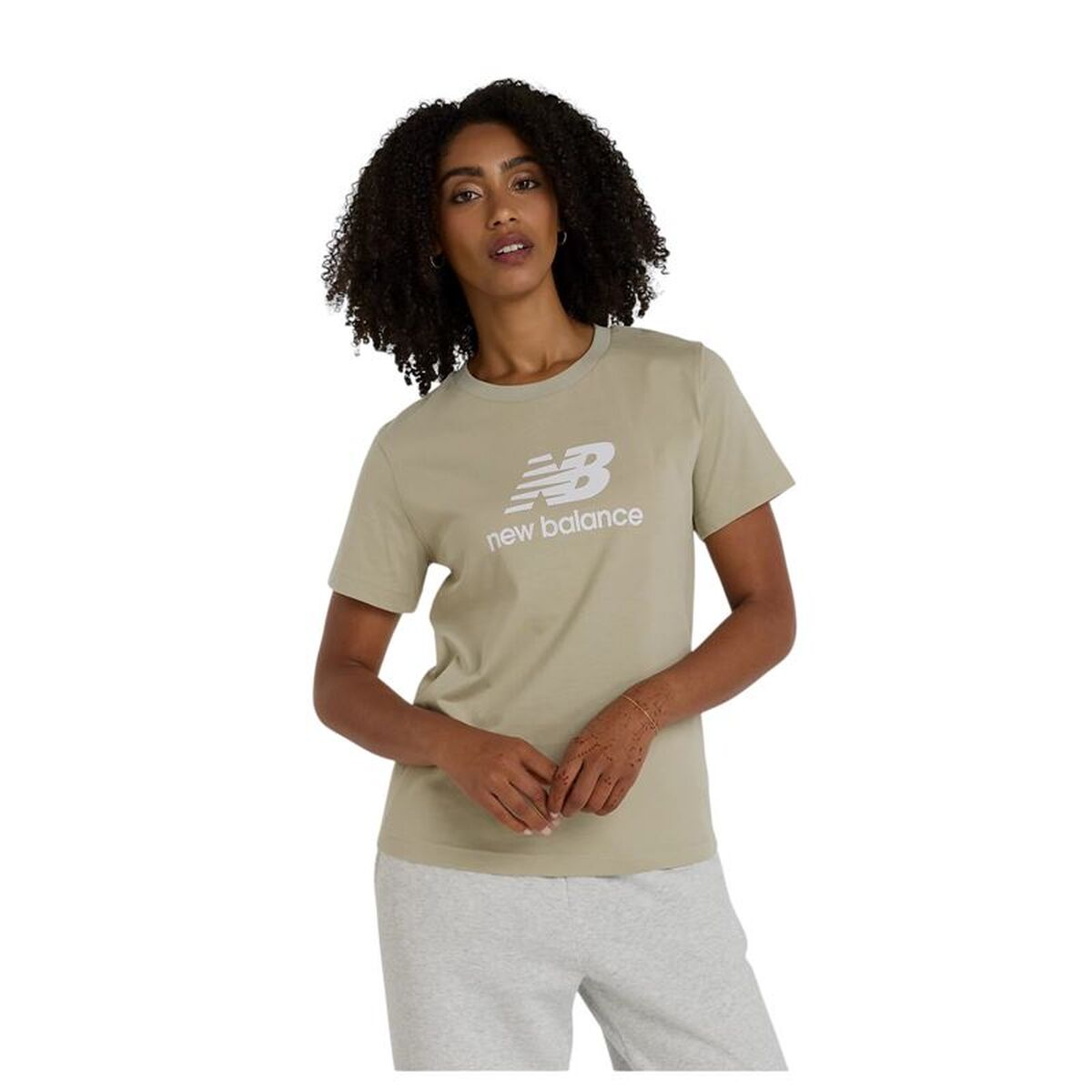 Heren-T-Shirt met Korte Mouwen New Balance