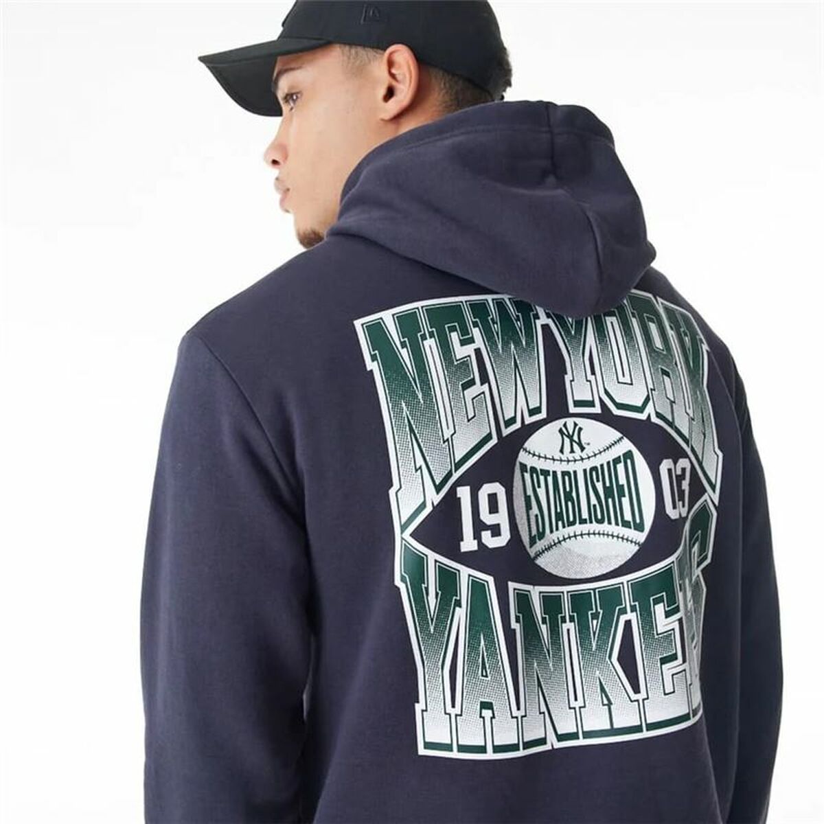 Herenhoodie New Era MLB GRADIENT OS