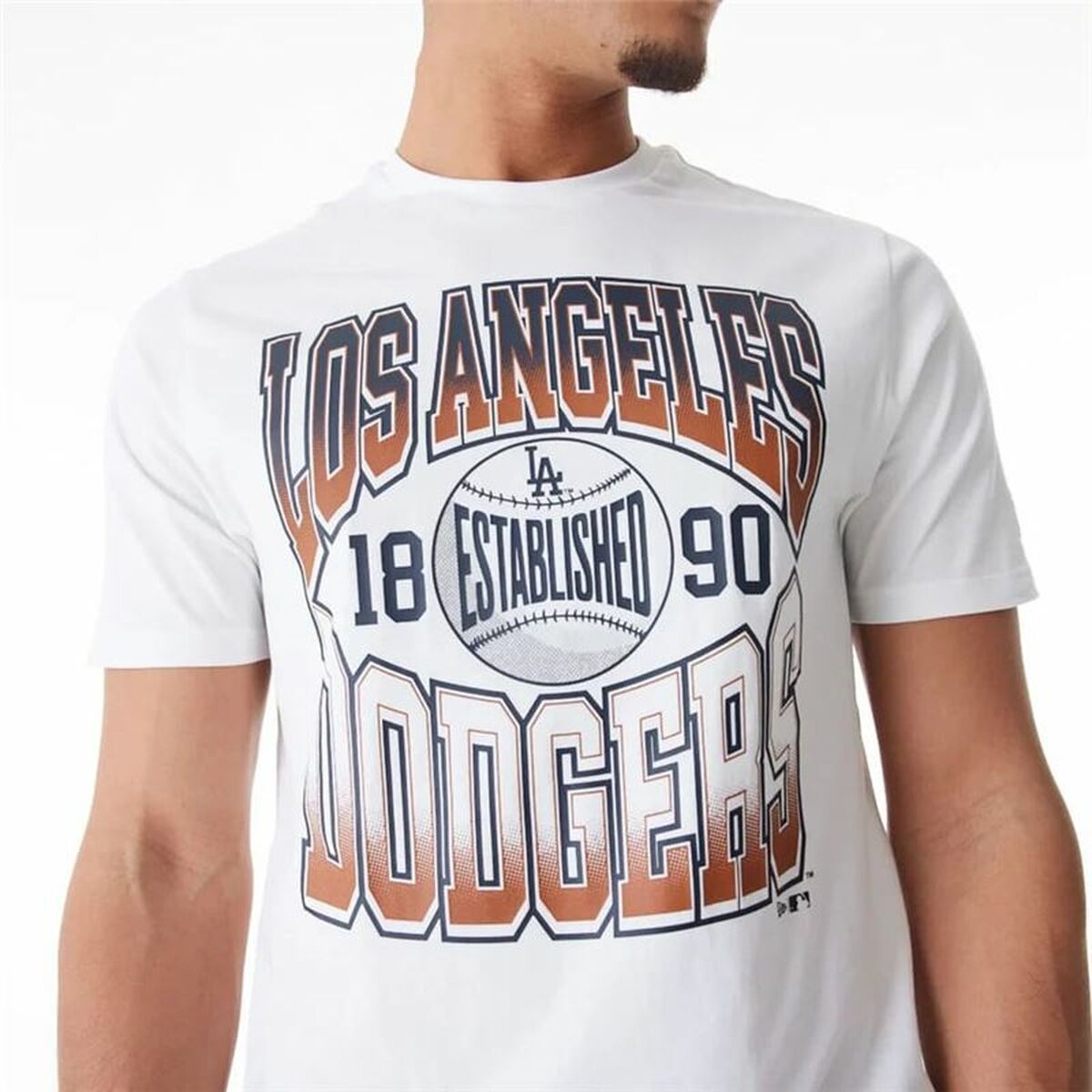 Heren-T-Shirt met Korte Mouwen New Era