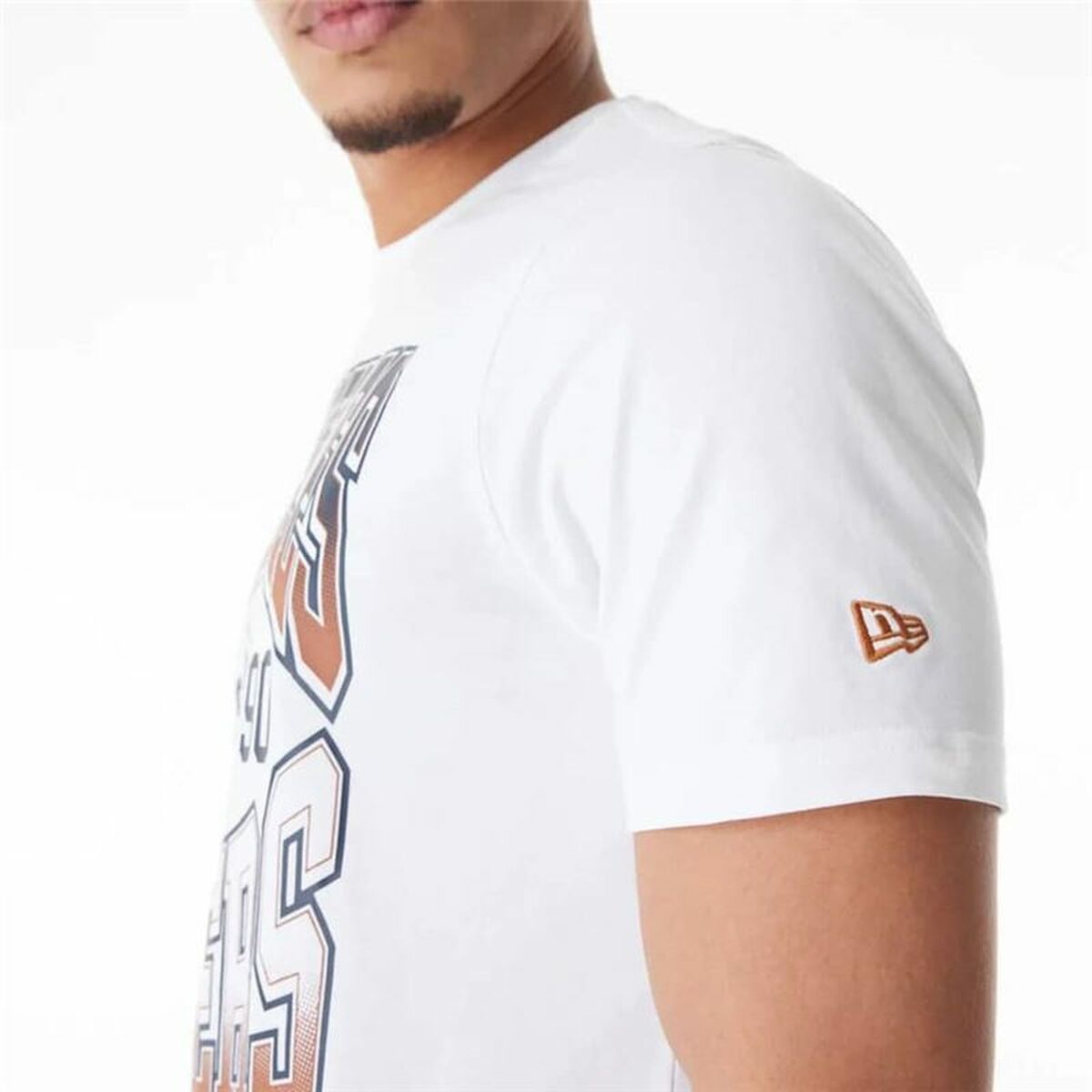 Heren-T-Shirt met Korte Mouwen New Era