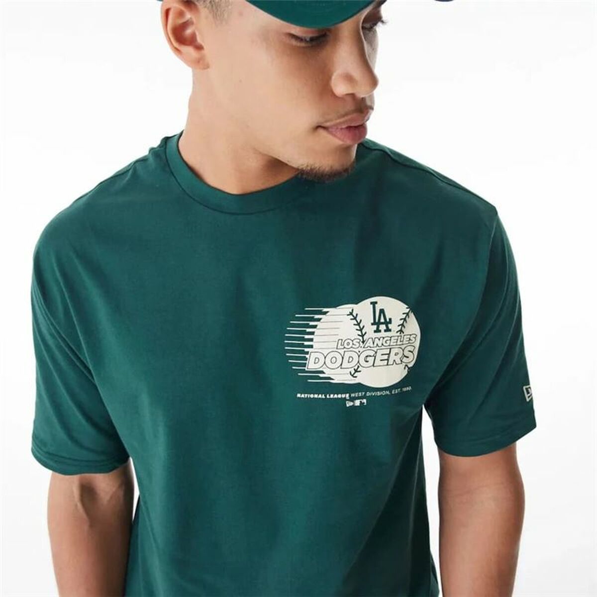 Heren-T-Shirt met Korte Mouwen New Era