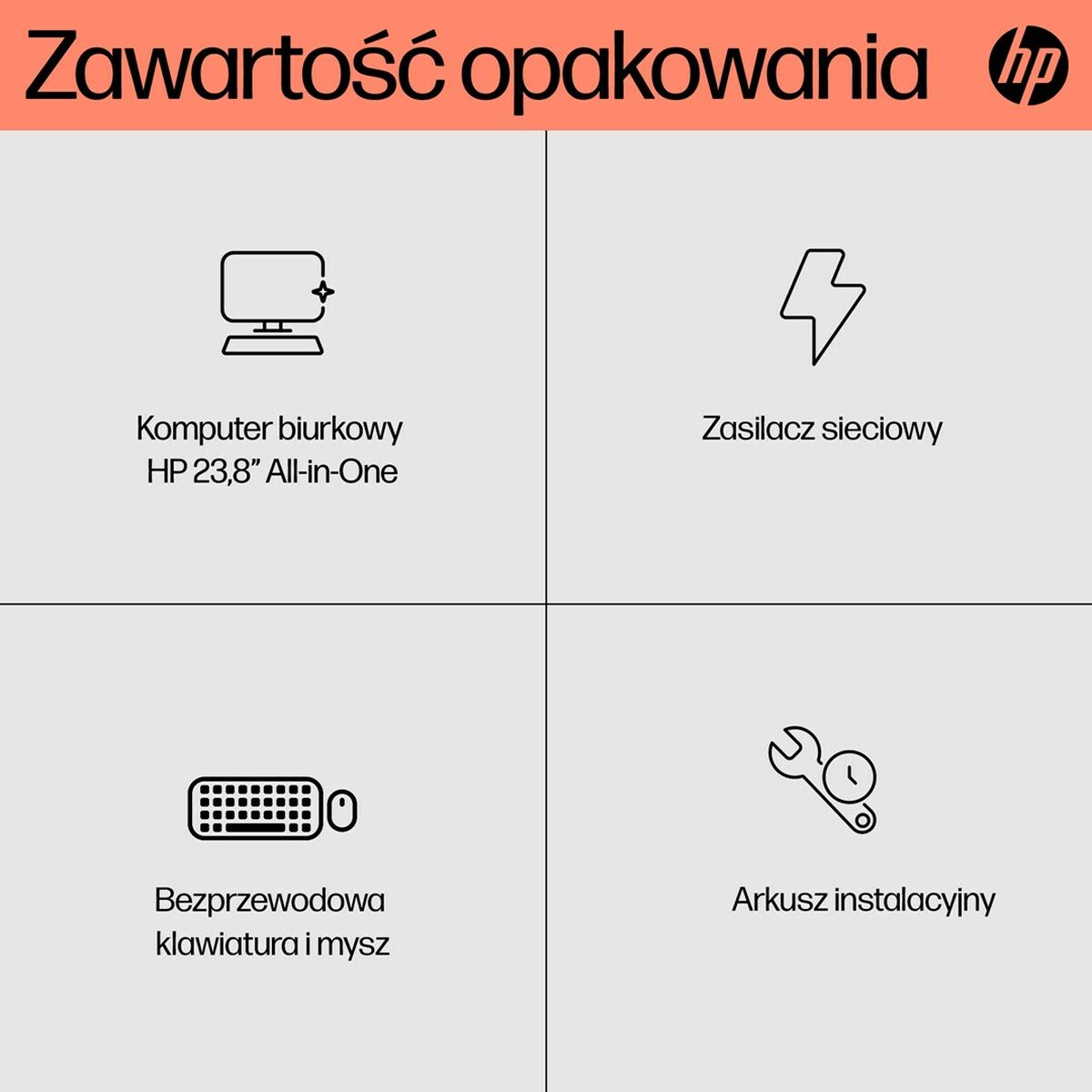 Afbeeldingen van All in One HP 9U2K2EA 23,8" AMD Ryzen 7 7730U AMD RYZEN™ 7 7730U 16 GB RAM 512 GB SSD