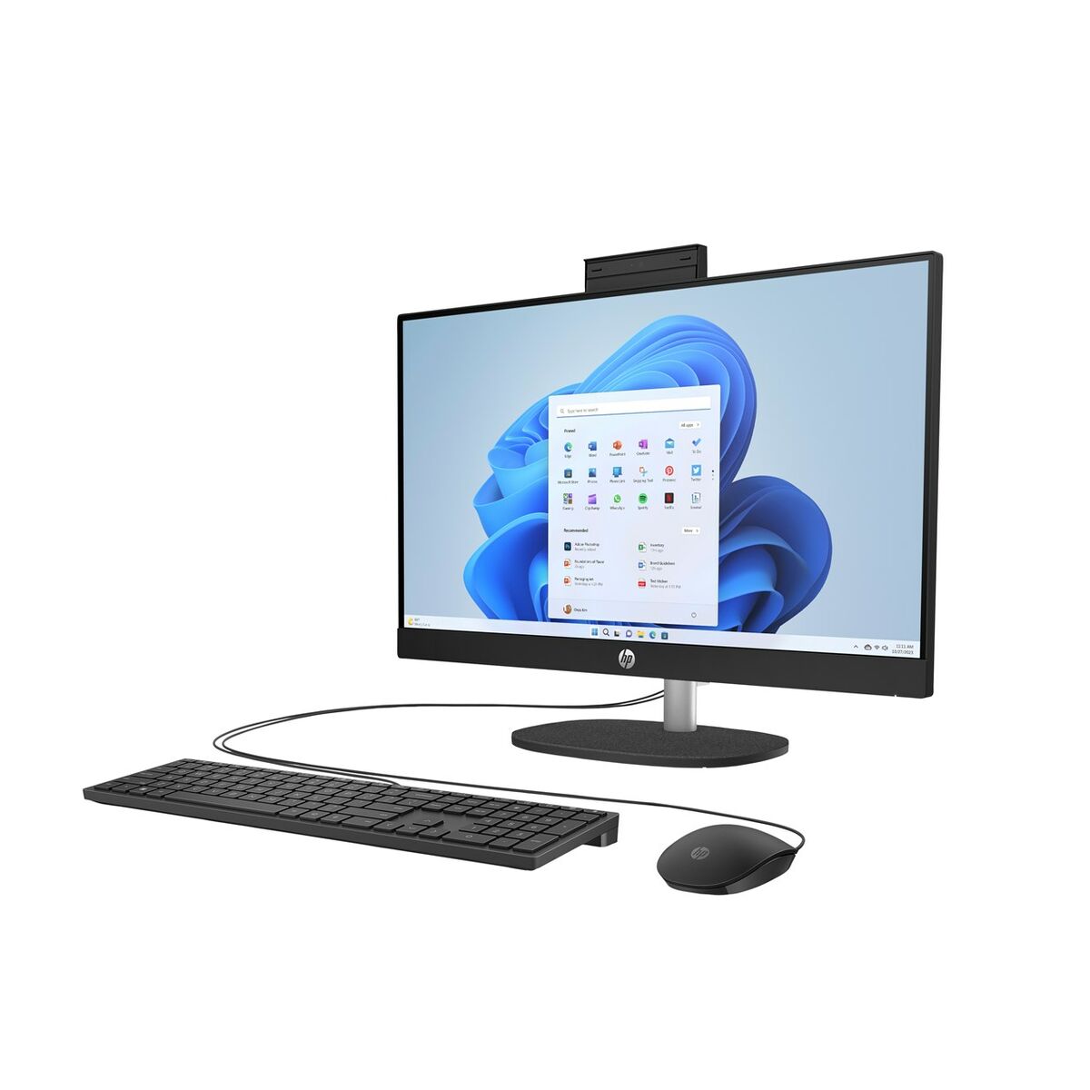 Afbeeldingen van All in One HP 9U2K2EA 23,8" AMD Ryzen 7 7730U AMD RYZEN™ 7 7730U 16 GB RAM 512 GB SSD