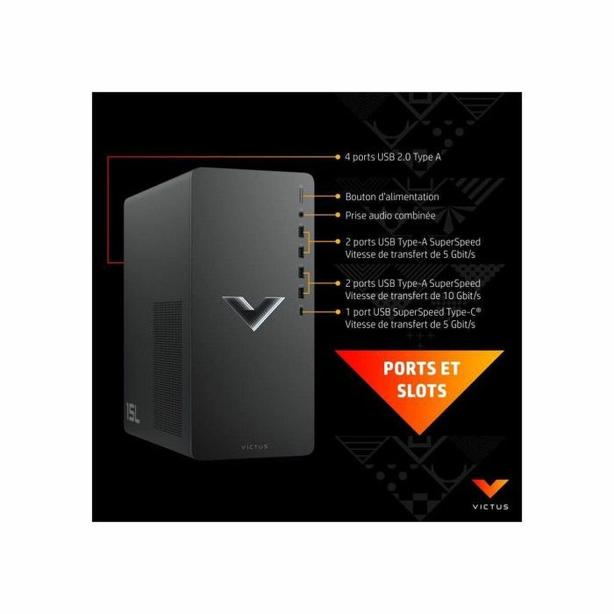 Afbeeldingen van Mini PC HP TG02-0075nf 16 GB RAM 512 GB SSD
