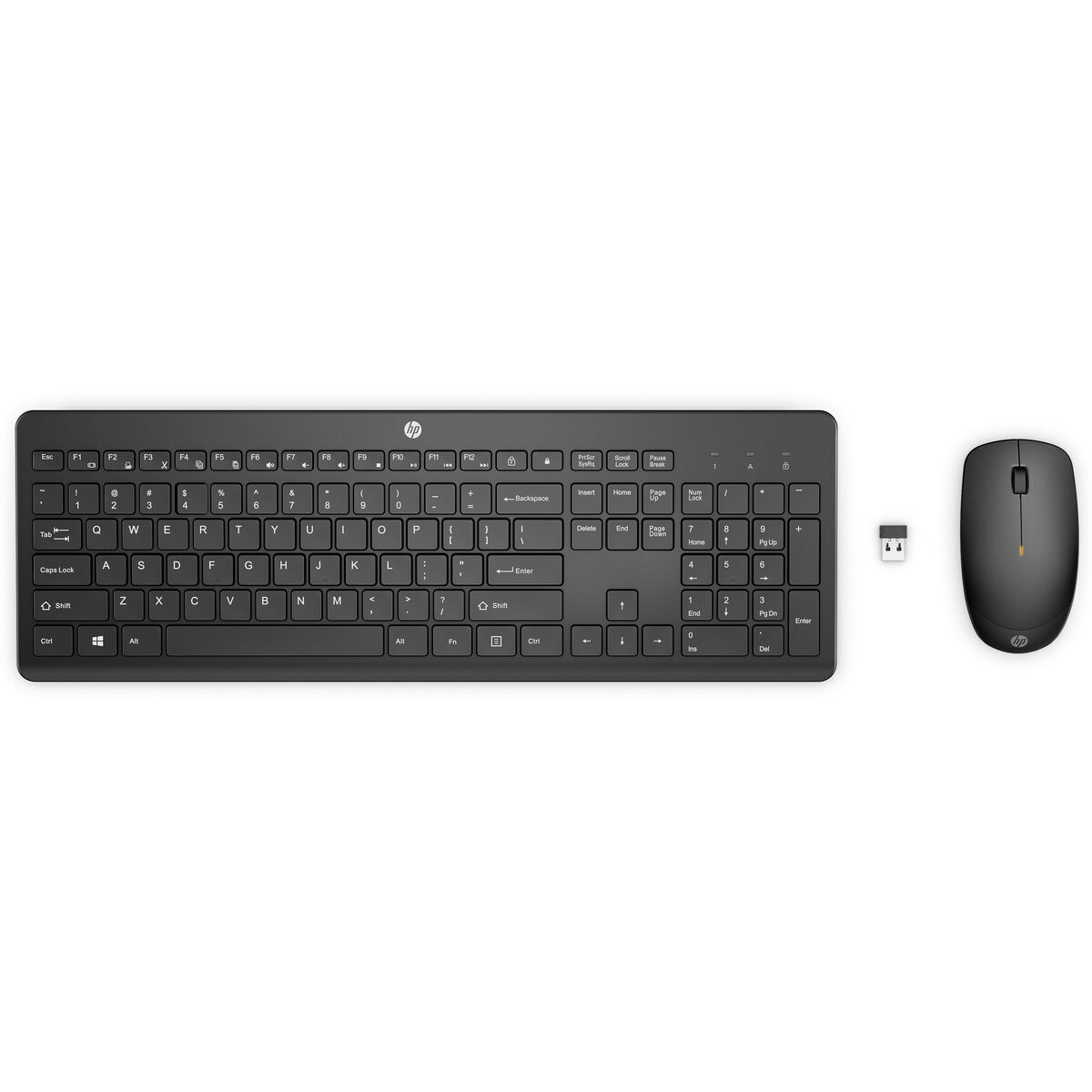 Picture of Keyboard and Mouse HP 235 Black QWERTY