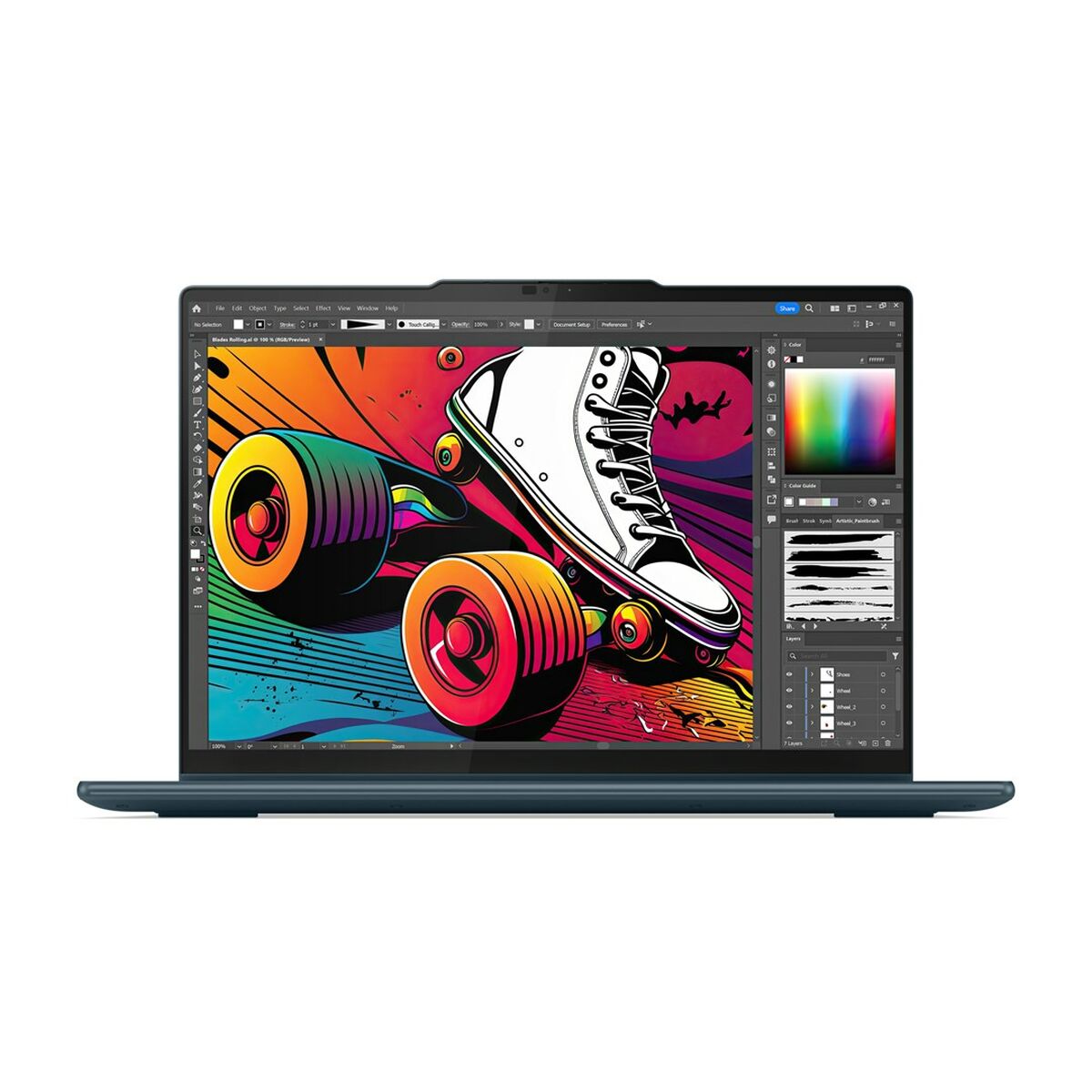 Afbeeldingen van Laptop Lenovo 83DJ006WPB 14" Intel Evo Core Ultra 5 125H 16 GB RAM 512 GB SSD