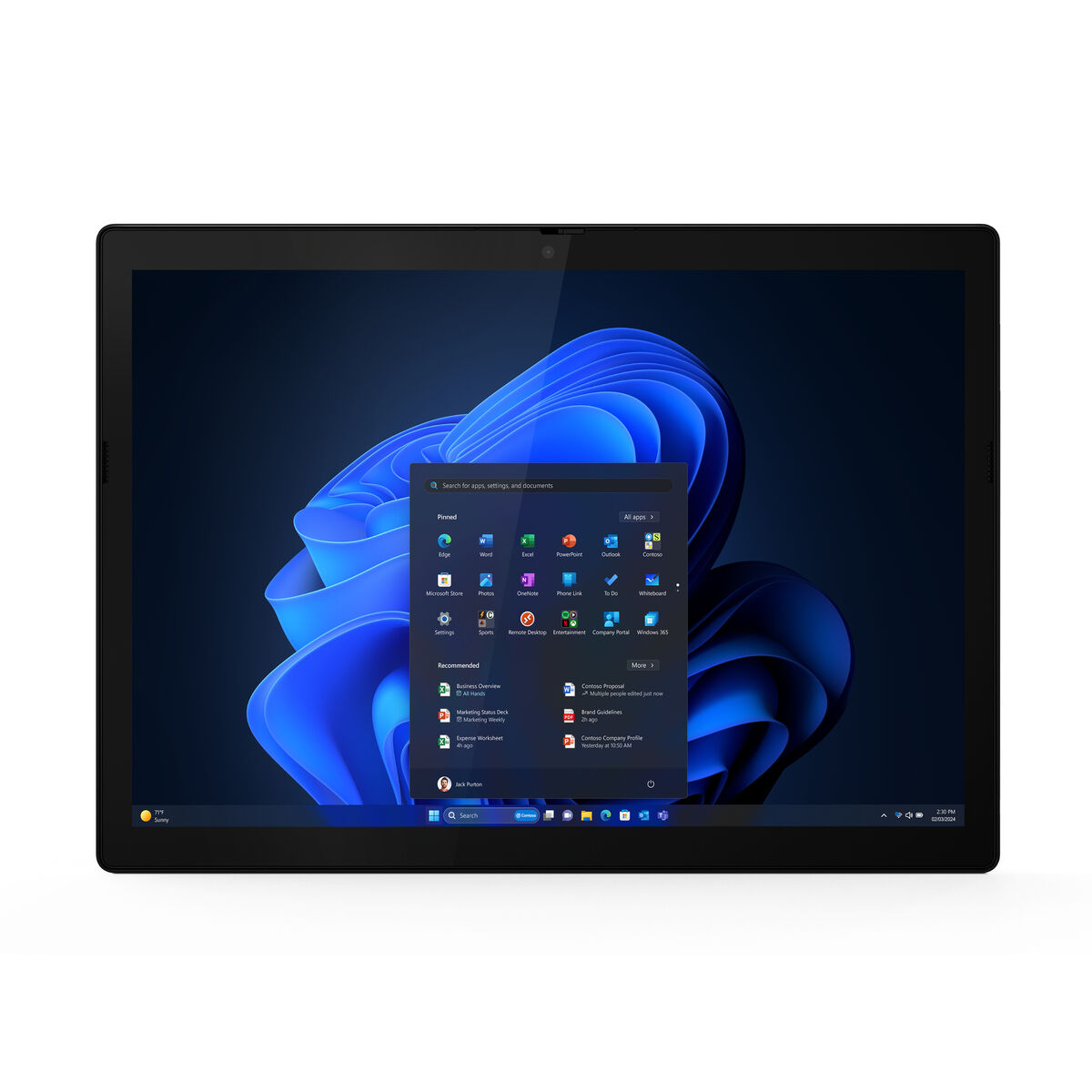 Bild von Laptop Lenovo 21LK0026SP 12,3" intel core ultra 7 16 GB RAM 512 GB SSD