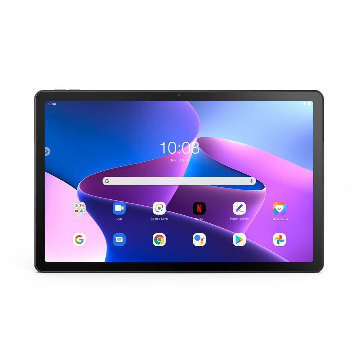 Lenovo Tab M10 Plus (3. generation) 10.6" tablet med Qualcomm Snapdragon 680, 6 GB RAM, 128 GB lagerplads - Grå