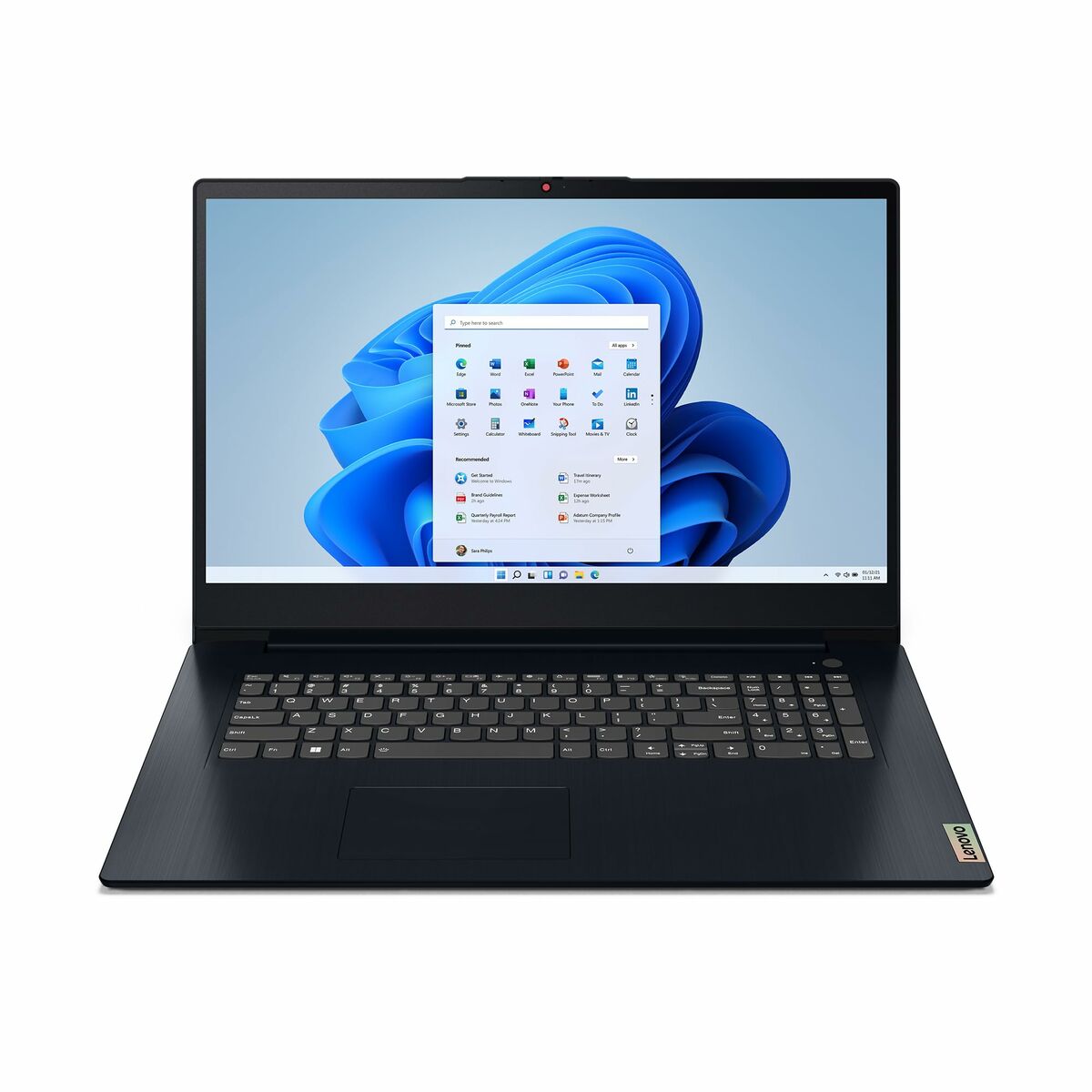 Afbeeldingen van Laptop Lenovo IdeaPad 3 17ALC6 17,3" Ryzen 7 5700U 12 GB RAM 512 GB SSD