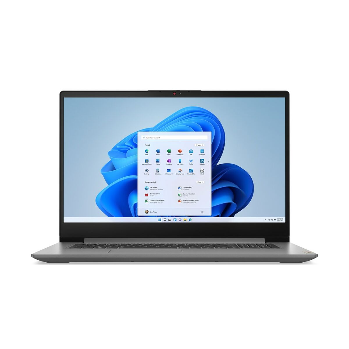 Afbeeldingen van Laptop Lenovo IdeaPad 3 17IAU7 17,3" Intel Core i5-1235U 16 GB RAM 512 GB SSD Qwerty US