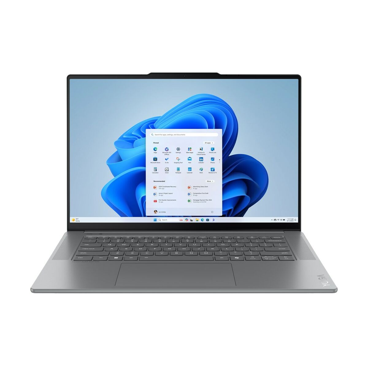 Afbeeldingen van Laptop Lenovo 83HM002SPB 15,3" intel core ultra 7 256V 16 GB RAM 512 GB SSD