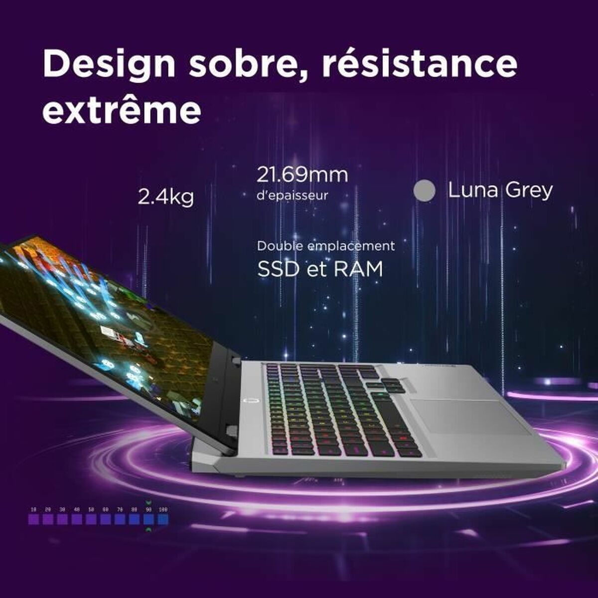 Afbeeldingen van Laptop Lenovo Intel Core I5-13450HX SSD AZERTY