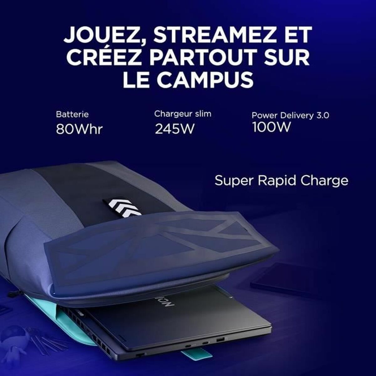 Image de Ordinateur Portable Lenovo Legion 5 15IRX10 AZERTY 15,6" Intel Core i7-1360P 32 GB RAM 512 GB geforce rtx 5060