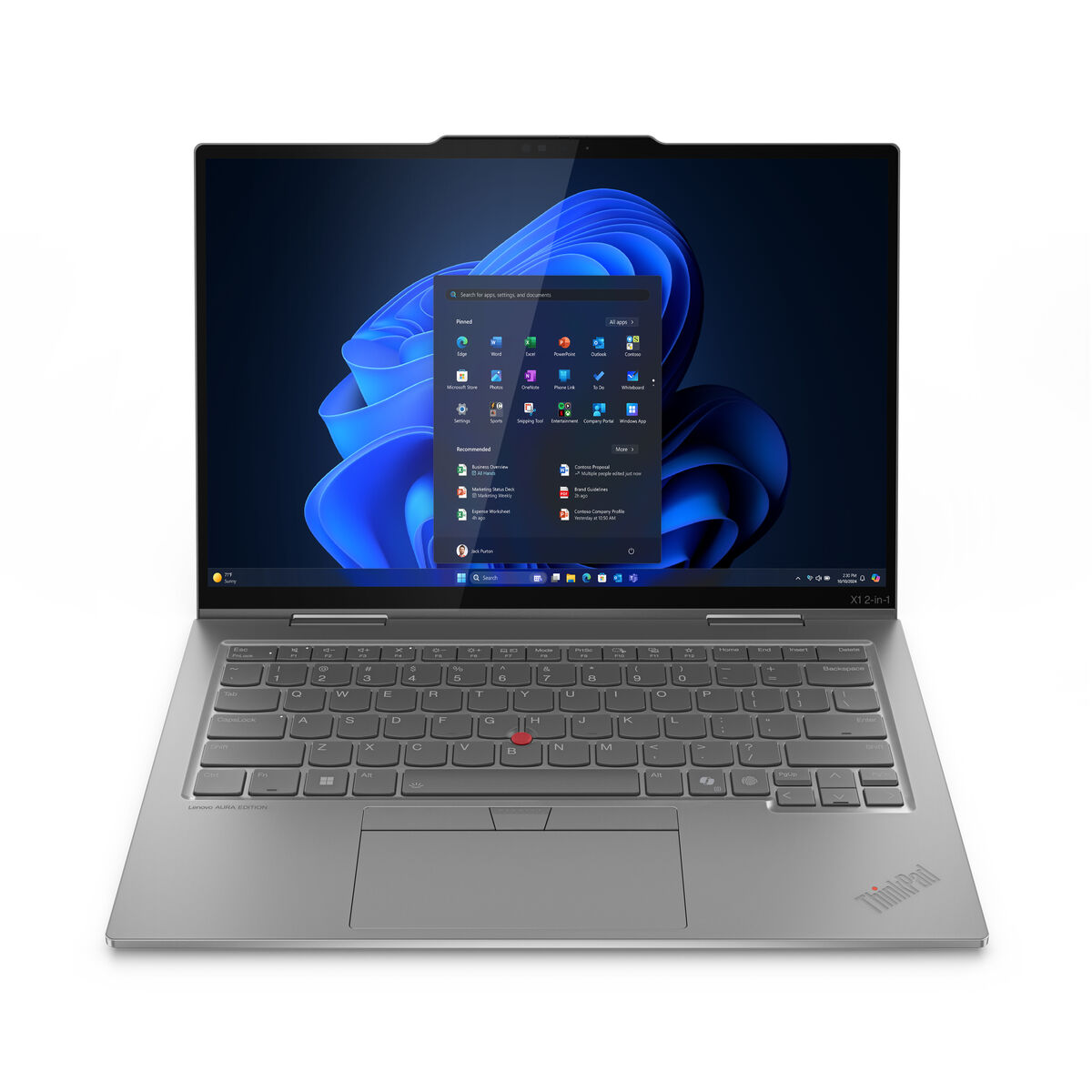Laptop Lenovo 21NU0023SP 14" Intel Core Ultra 7 258V intel core ultra 7 32 GB RAM 1 TB SSD Ισπανικό Qwerty