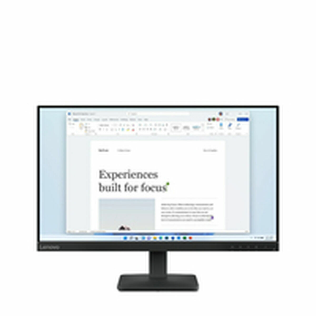 Image de Écran Lenovo 68C2KAC1EU Full HD 24" 23,8"