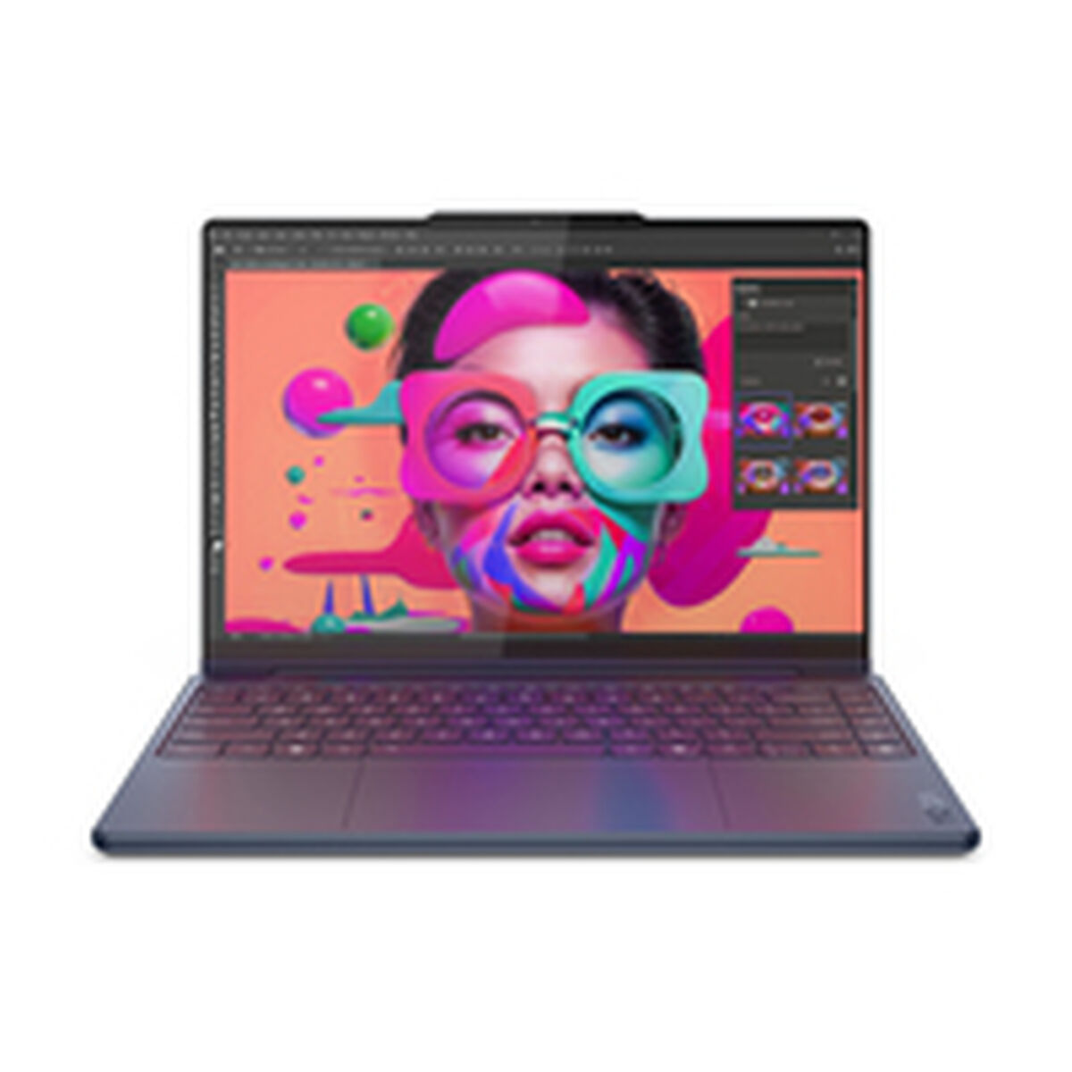 Afbeeldingen van Laptop Lenovo 83LC001SSP 14" Intel Core Ultra 7 258V 32 GB RAM 1 TB SSD Spanish Qwerty