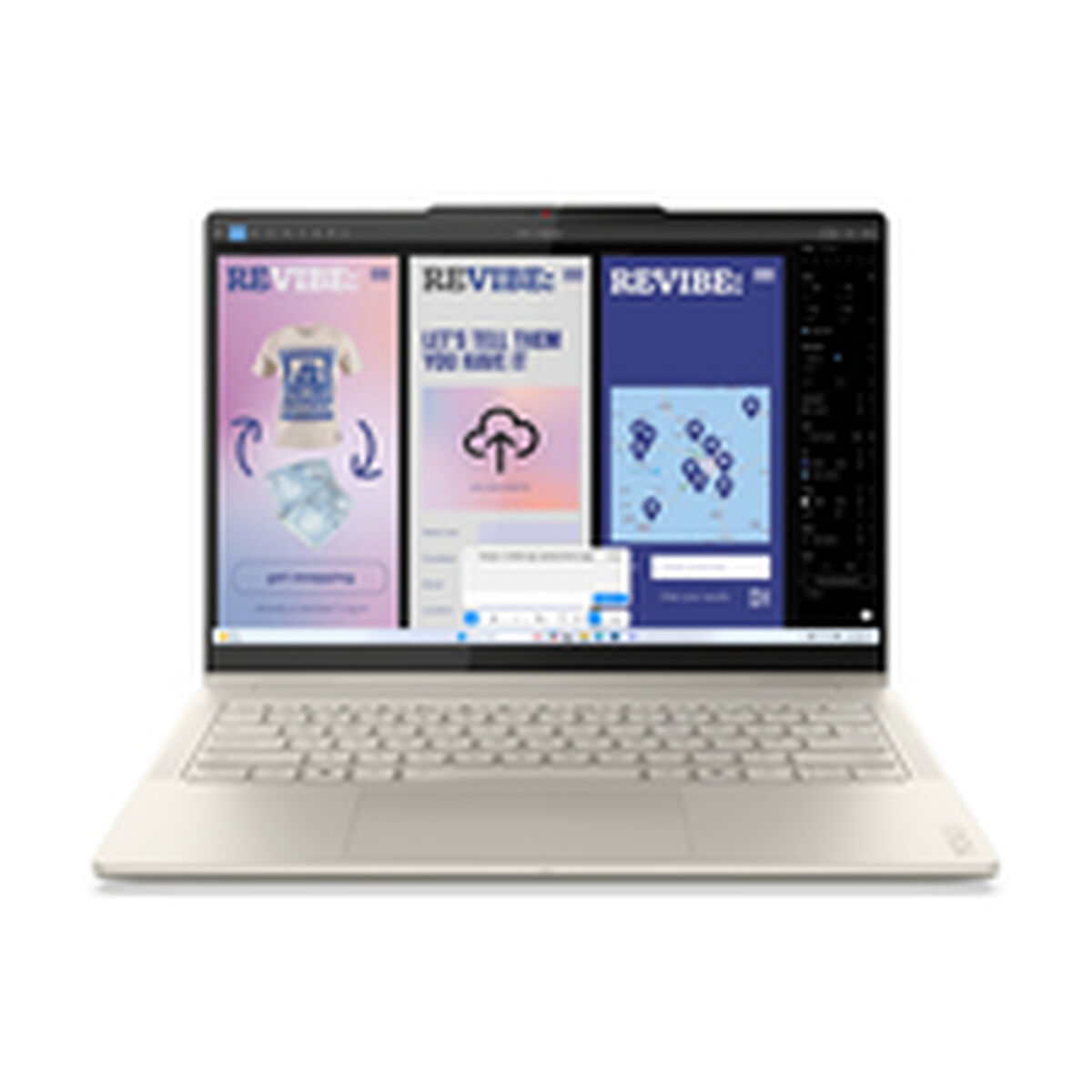 Afbeeldingen van Laptop Lenovo 83JQ0031SP 14" Intel Core Ultra 7 258V 1 TB SSD Spanish Qwerty