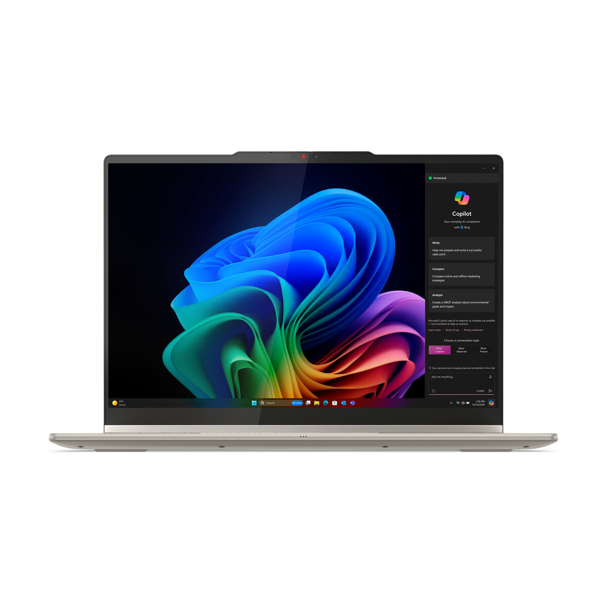 Afbeeldingen van Laptop Lenovo 83JQ0031SP 14" Intel Core Ultra 7 258V 1 TB SSD Spanish Qwerty