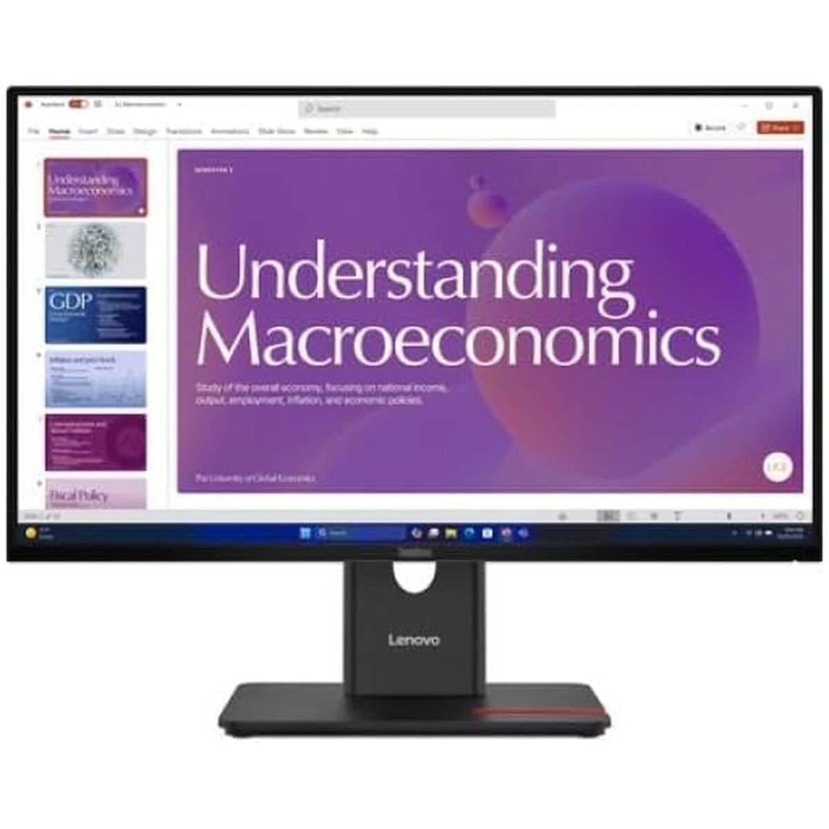 Image de Écran Lenovo 64B9GAT1EU 23,8" 22" Full HD LCD