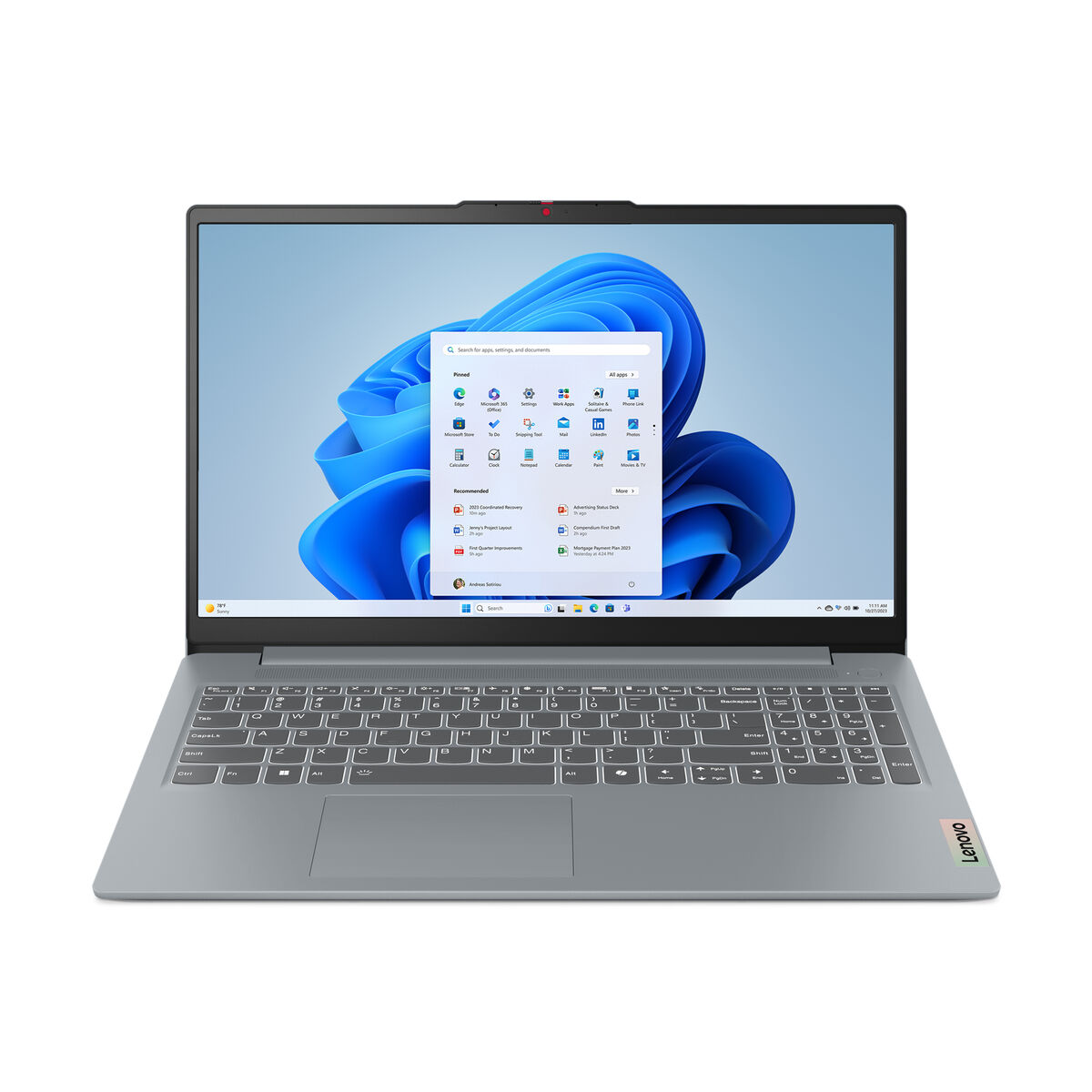 Afbeeldingen van Laptop Lenovo IdeaPad Slim 3 15ITN9 15,6" Intel N100 4 GB RAM 128 GB SSD