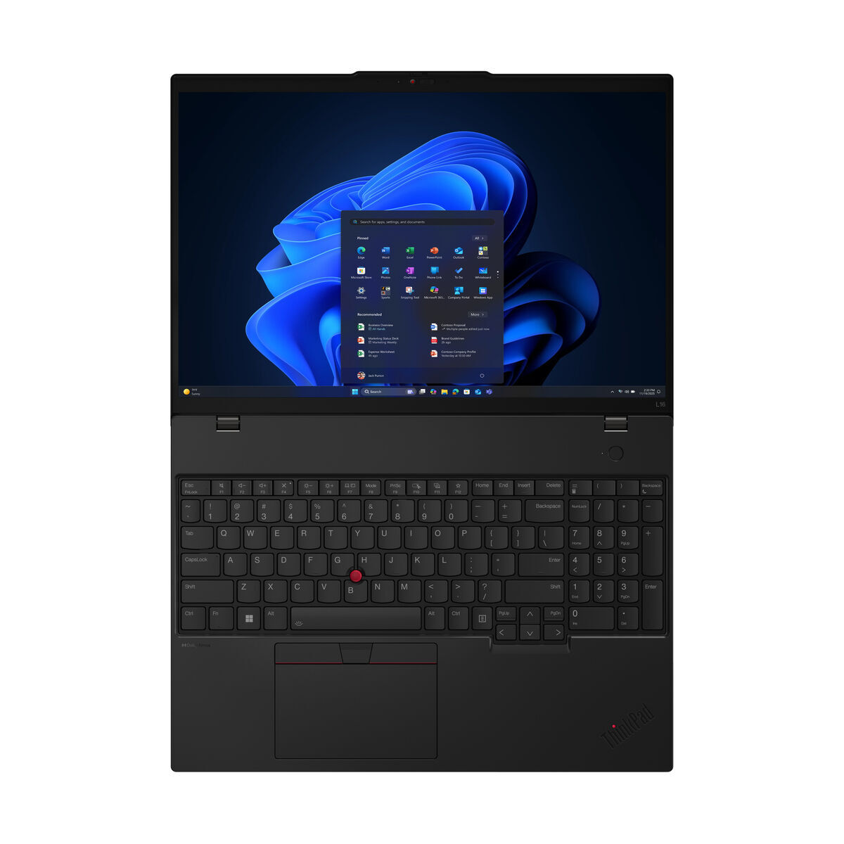 Image de Ordinateur Portable Lenovo 21SA002DSP 16" intel core ultra 7 16 GB RAM 512 GB 512 GB SSD