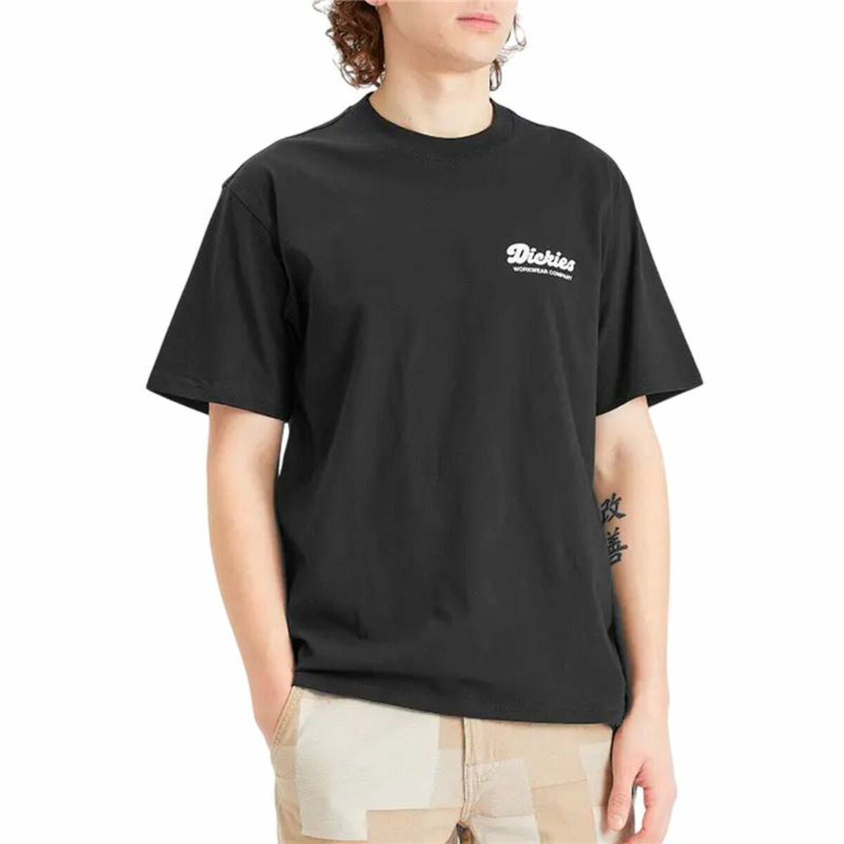 Image secondaire de T-shirt à manches courtes homme Dickies Lewistown Ss Noir
