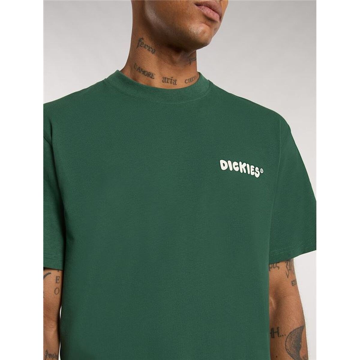 Heren-T-Shirt met Korte Mouwen Dickies Gordonsville Ss Groen