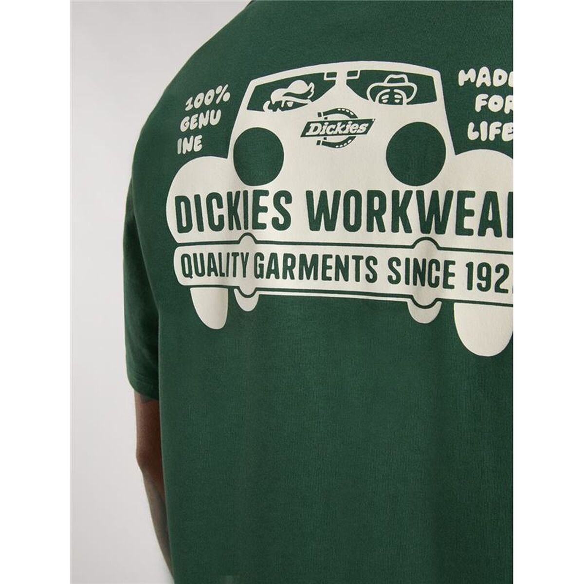 Heren-T-Shirt met Korte Mouwen Dickies Gordonsville Ss Groen