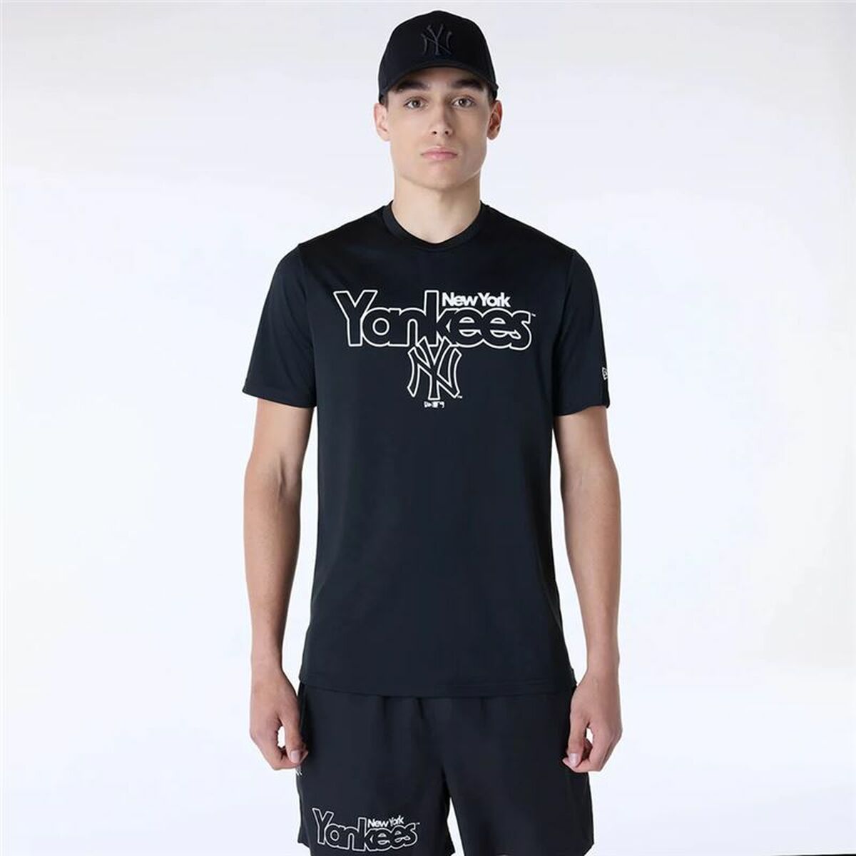 Image secondaire de t-shirt de basket New Era New York Yankees MLB Noir