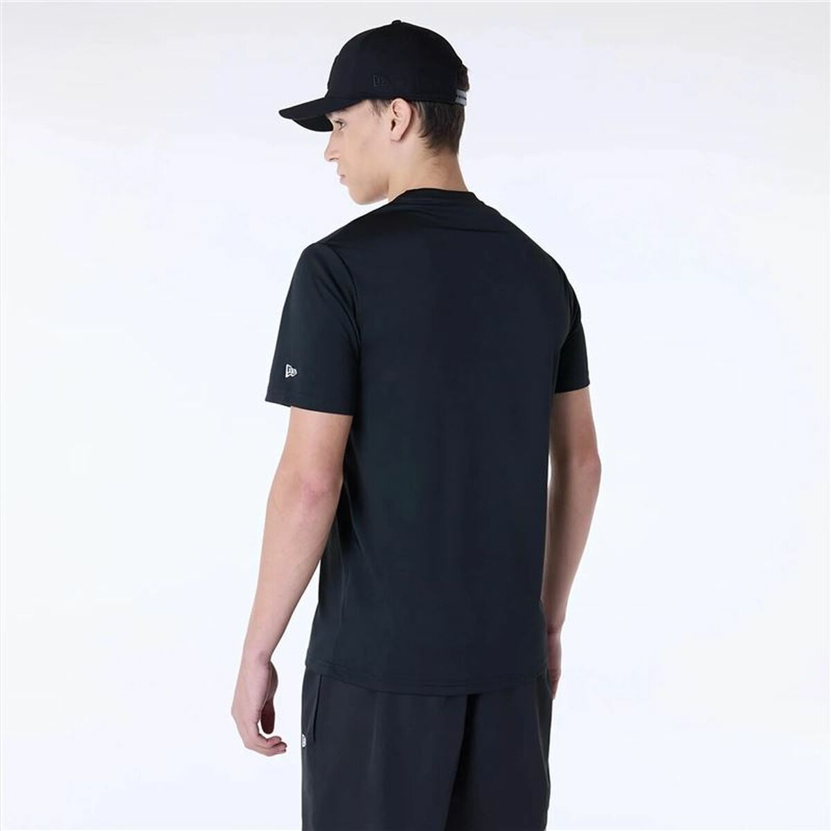 Basketbal T-shirt New Era New York Yankees MLB Zwart
