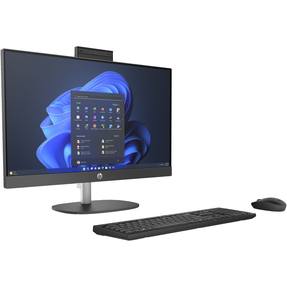 Afbeeldingen van All in One HP 937W3EA#ABE 23,8" AMD Ryzen 5 7520U 16 GB RAM 512 GB SSD