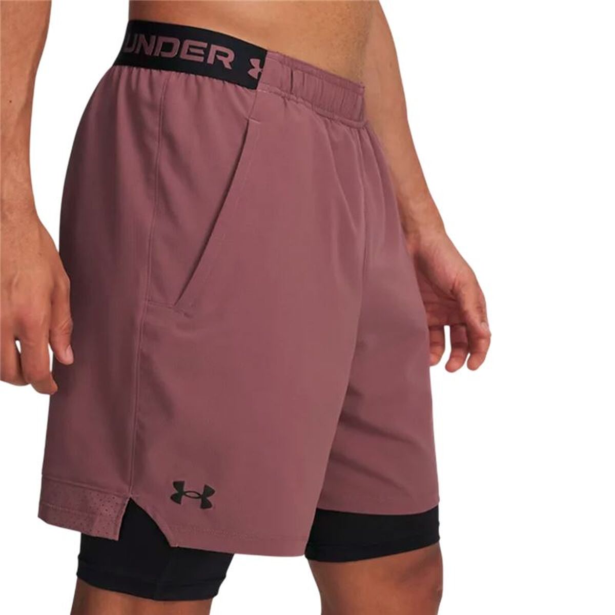 Men’s Sports Shorts Under Armour Vanish Woven Brown