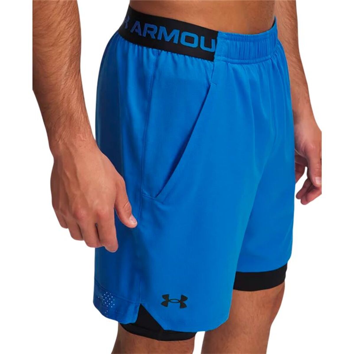 Men’s Sports Shorts Under Armour Vanish Woven Blue