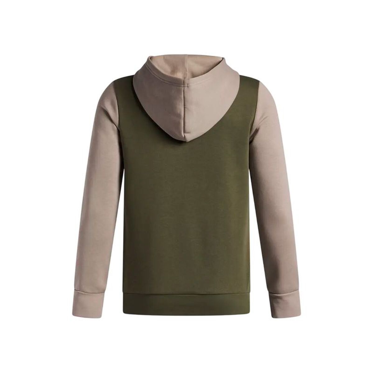Hooded Sweatshirt for Girls Under Armour Rival Flc Cblck Grphc Hd Olive